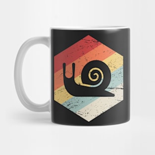 Retro Vintage Snail Icon Mug